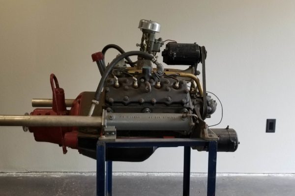 Picture of a boats engine